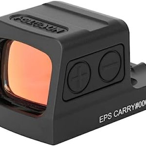 Holosun Technologies, EPS Carry, Reflex Sight, 6 MOA Green Dot, Aluminum Housing, Matte Finish, Black