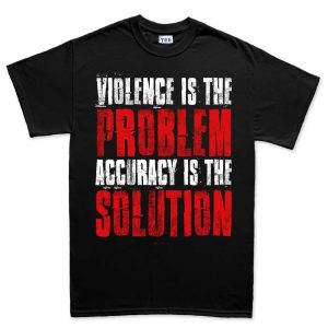 Violence Is The Problem Men's T-shirt